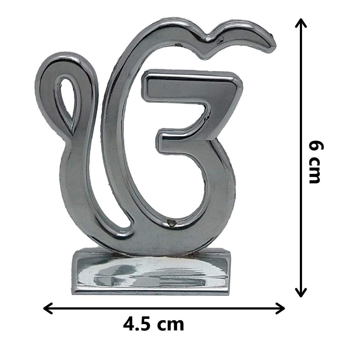 Relicon EK Onkar Idol - Silver Metal Statue -2