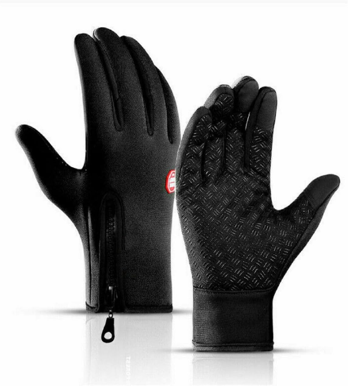 Unisex Winter Gloves Waterproof Windproof Touch Screen Non-slip Grip for Driving Cycling Walking