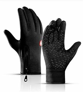 Unisex Winter Gloves Waterproof Windproof Touch Screen Non-slip Grip for...
