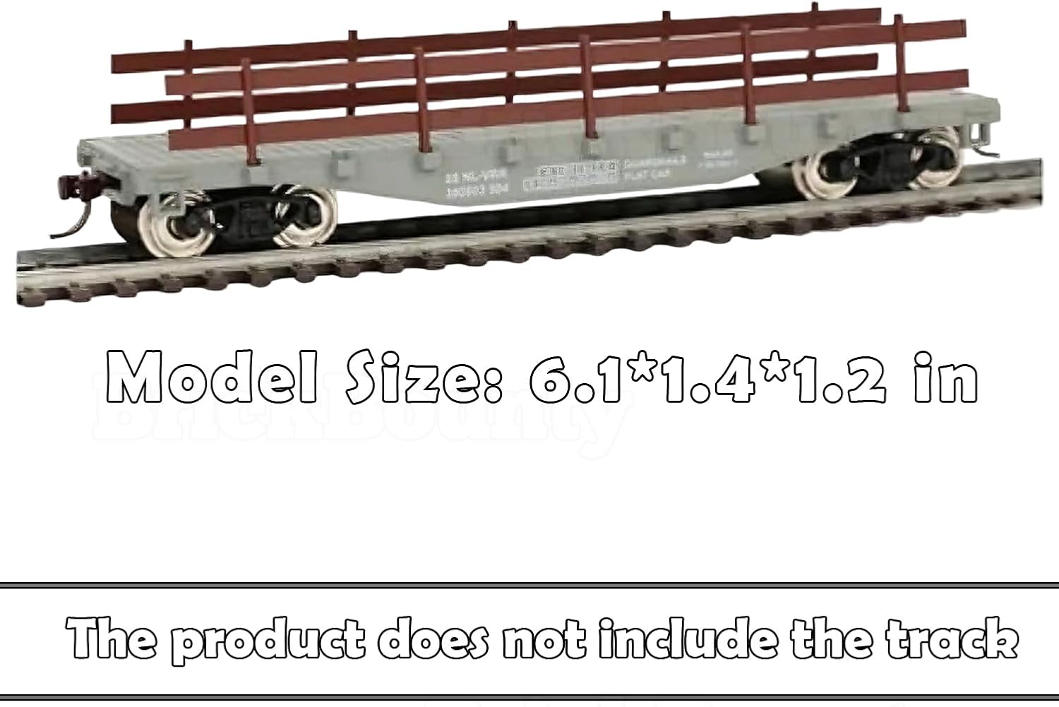 HO Scale Train Carriage, 1:87 Carriage Compatible with All HO Model Railroads, Collection for Miniature Model Train Enthusiasts (98060)