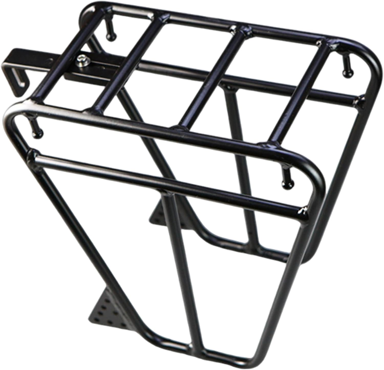 IKE Front Rack, Front Bike Rack Aluminium Alloy, Multipurpose Bike, Cargo, Luggage Touring Carrier Racks