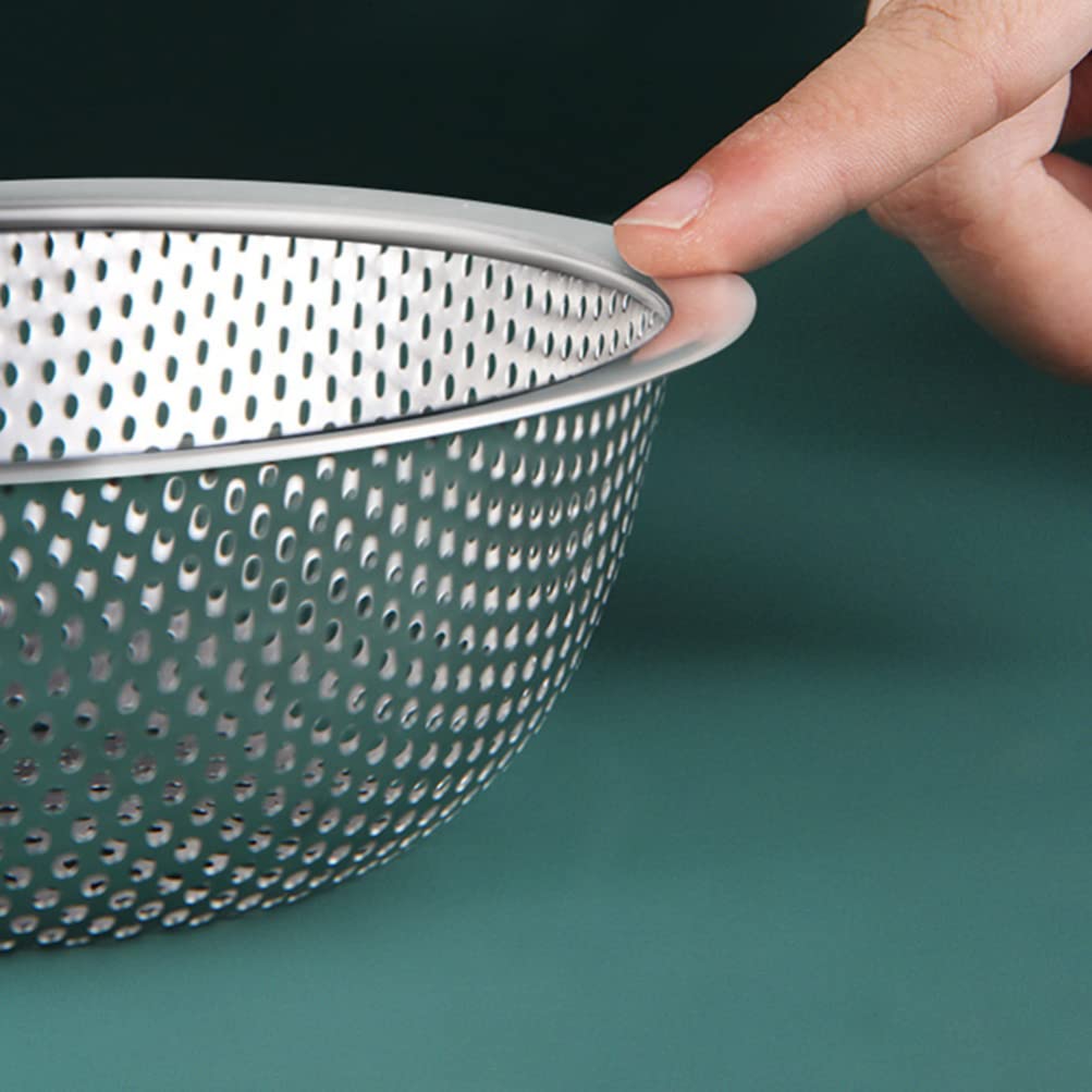 Edelstahl-Sieb 16,5cm - Küchensieb Mit Feinstmesh Für Gemüse & Nudeln