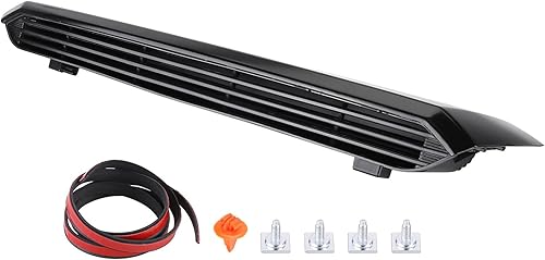 Miniatura 4 de ikasus 76181-04900 Conducto de aire de admisión de capó superior delantero compatible con Toyo-ta Taco*ma Hood Scoop Bulge Trim Reemplaza 7618104900