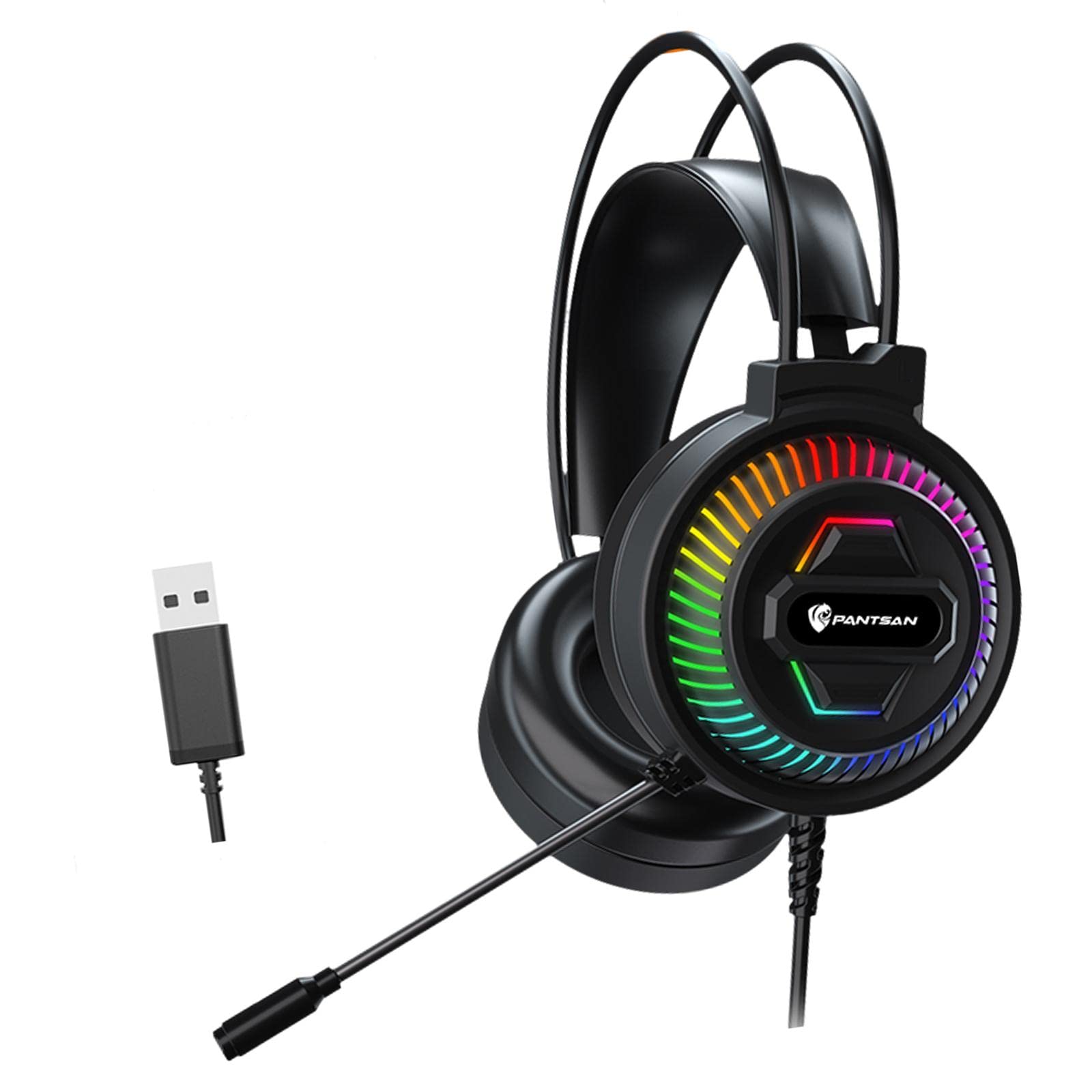 Merishopp On-Ear 3.5mm Stereo Headsets Earphone with Microphone 7.1 with USB | Computers/Tablets & Networking | Laptop & Desktop Accessories | Headsets-picture-19
