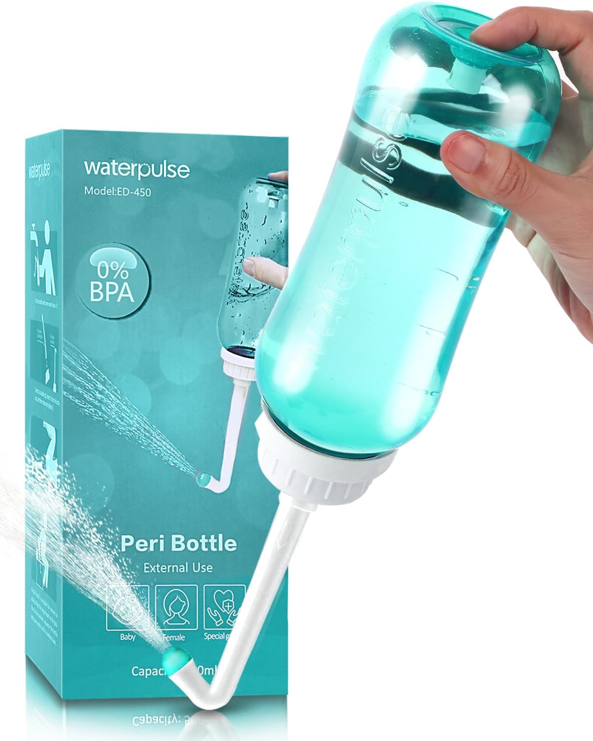 SNUSIM Peri Bottle for Postpartum Care, Portable Bidet