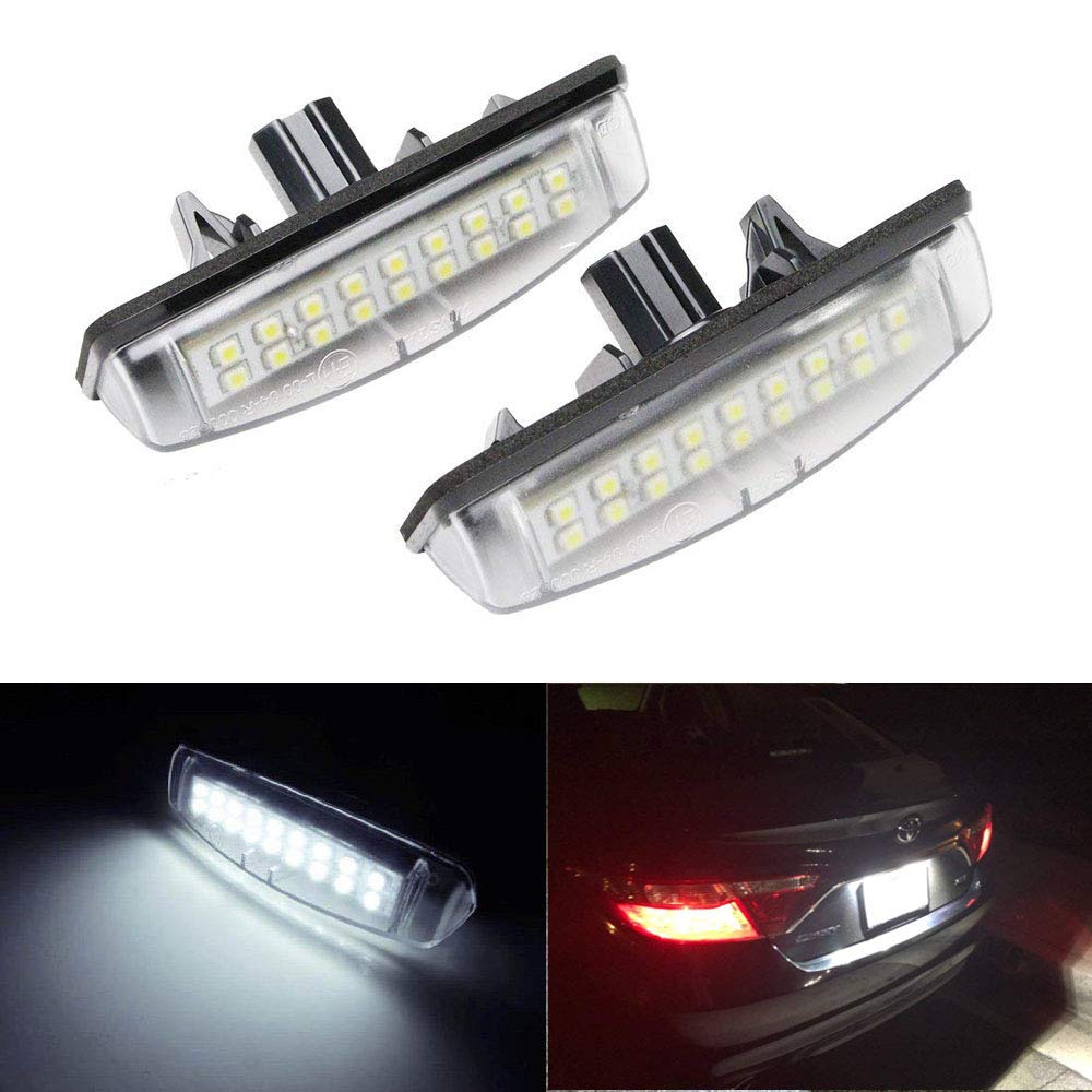 2007 toyota yaris license plate light