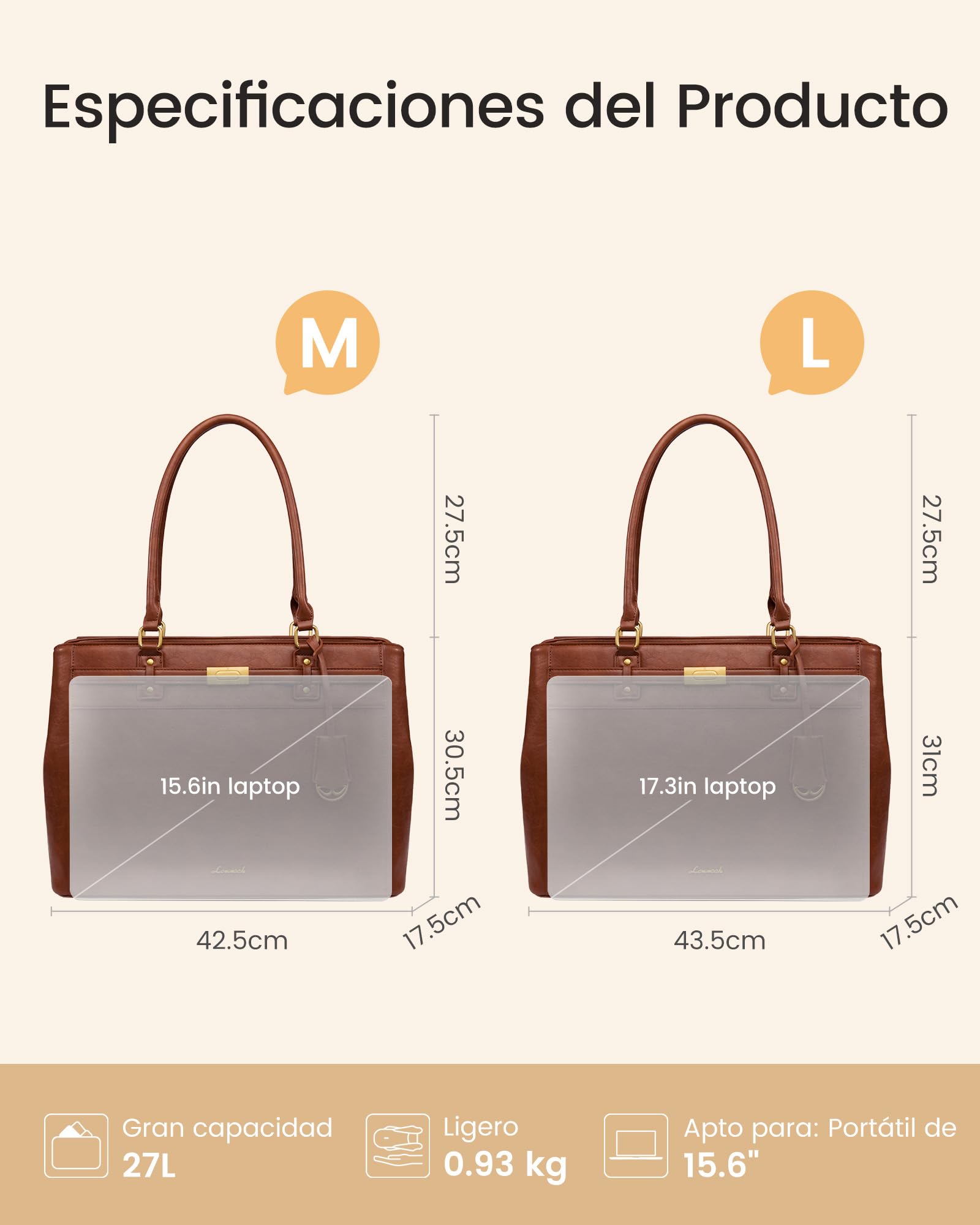 LOVEVOOK Bolso de mano grande para mujer, 15,6 pulgadas, elegante, bolso de trabajo, piel sintética, bolso de la compra, bolso escolar, bolso de profesor, maletín de negocios, para universidad