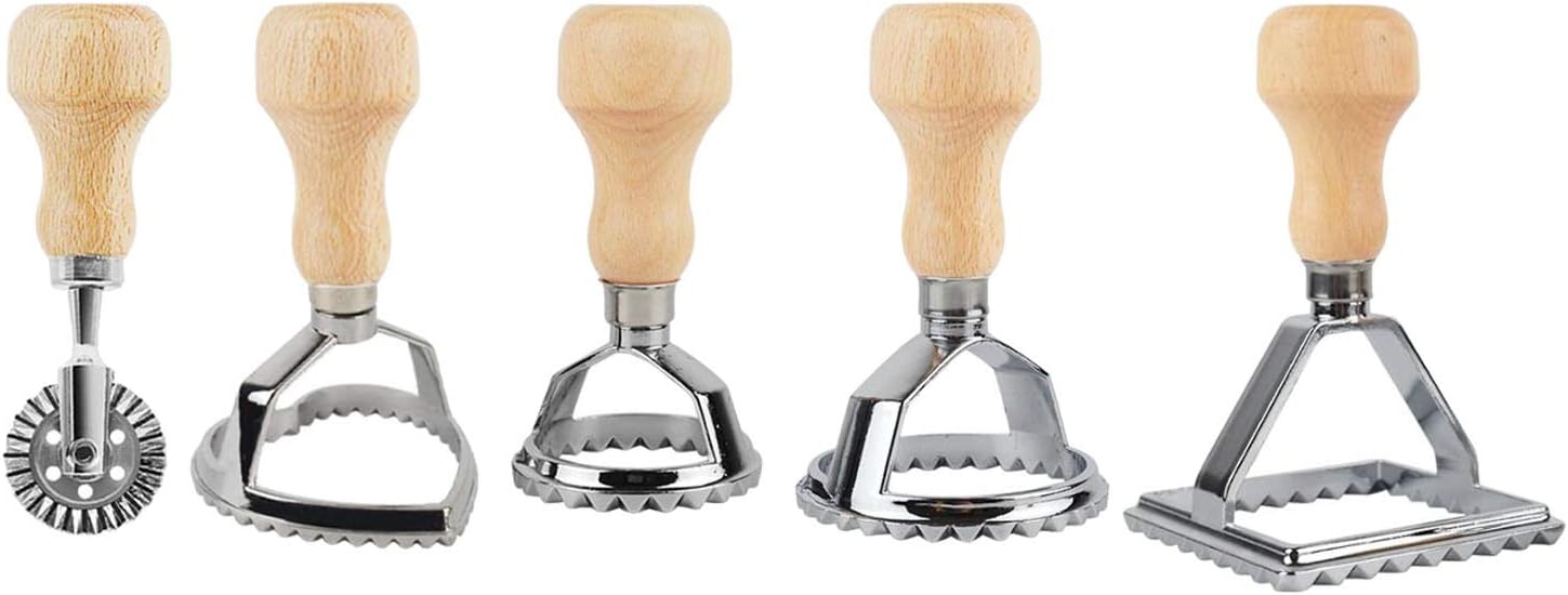 VonShef Manual Pasta Machine, Professional Stainless Steel Pasta Maker