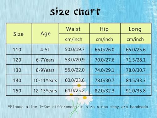 Simtuor Girls Bell Bottom Jeans Stretch Fitted Flared Jean Raw Hem Denim Pants 8-9 Years Black #TOP5