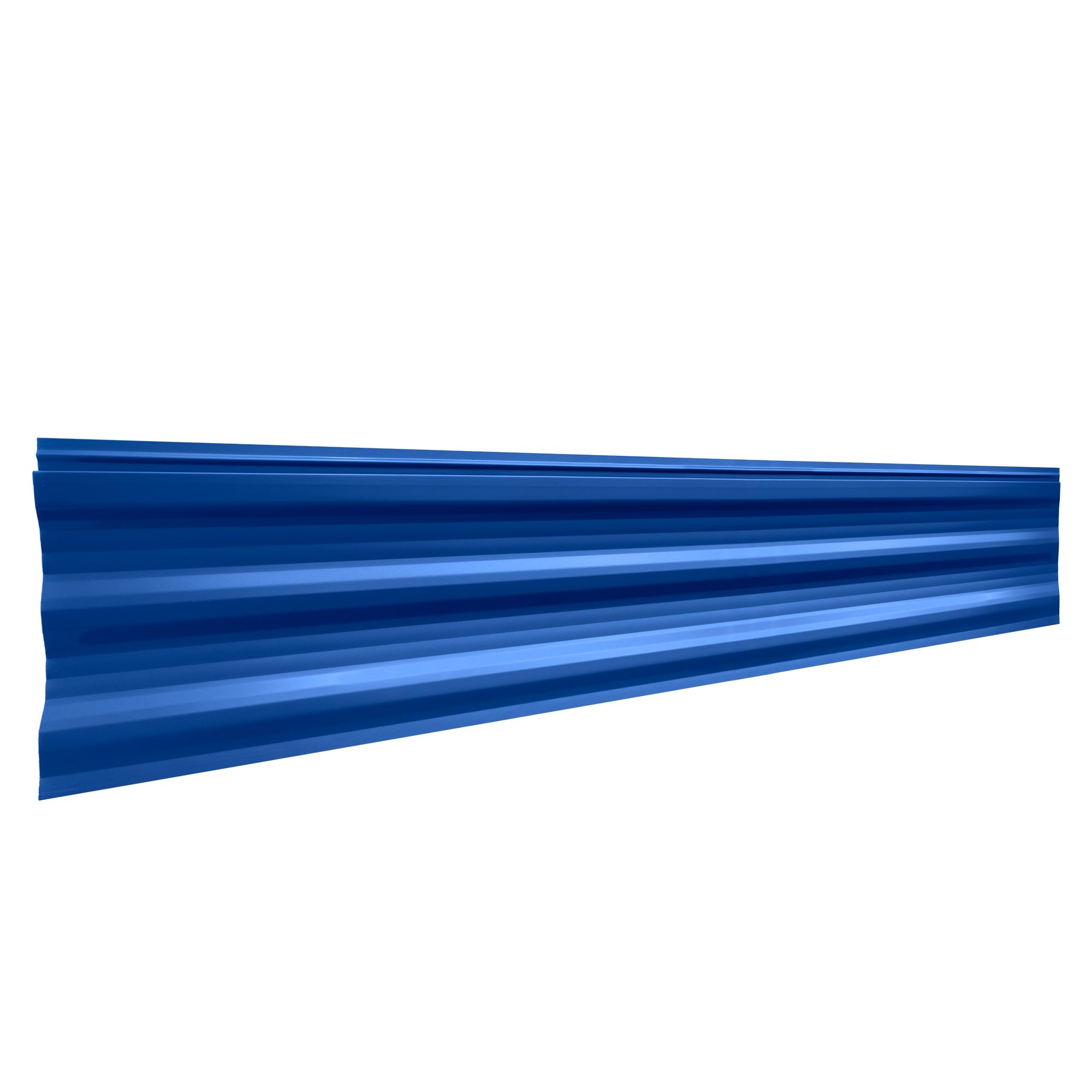 RecPro Mesa Metal Aluminum RV & Trailer Siding 8" x 72" | S Lock Design | Resists Corrosion & Cracking | Lightweight (4, Deep Blue)