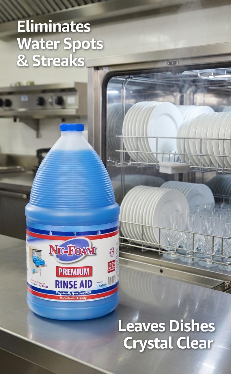 Nu-Foam Premium Rinse Aid- 5 Gallon Pail