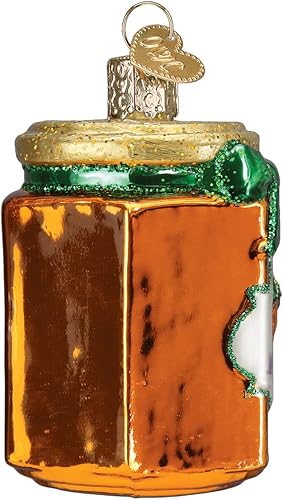 Miniatura 3 de Old World Christmas - Adorno de vidrio soplado de mermelada para árbol de Navidad