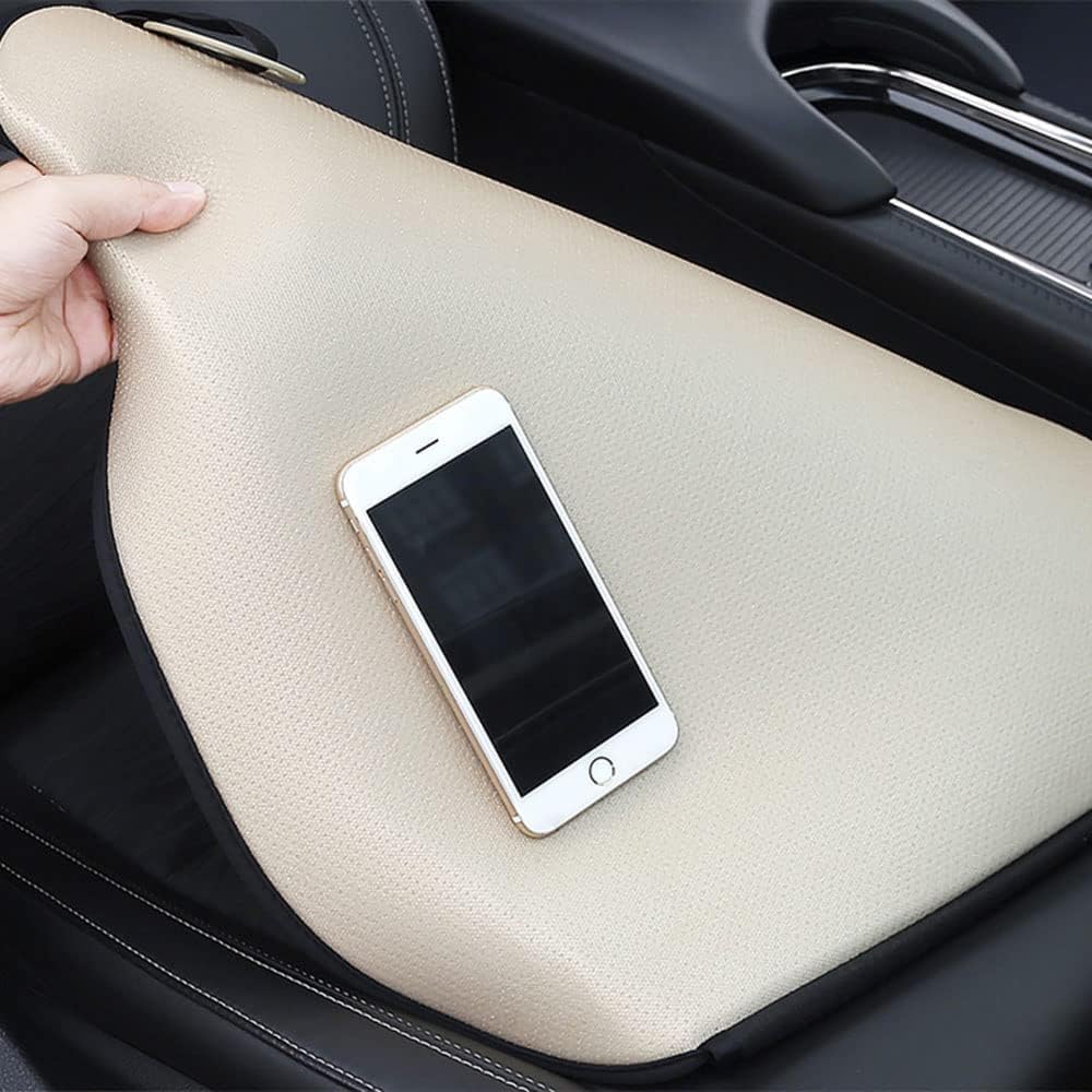Housses De Siège Auto Noir 2 Pièces Pour Smart - Anti-dérapantes Et Respirantes (OMAC)