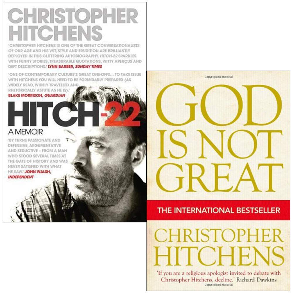 Hitch 22 & God Is Not Great By Christopher Hitchens 2 Books Collection Set