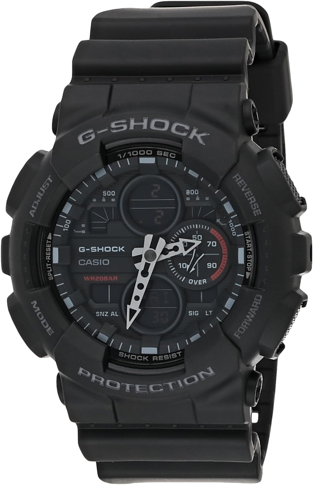 G-Shock Analog-Digital Black Dial Men's Watch - GA-140-1A1DR(G975)