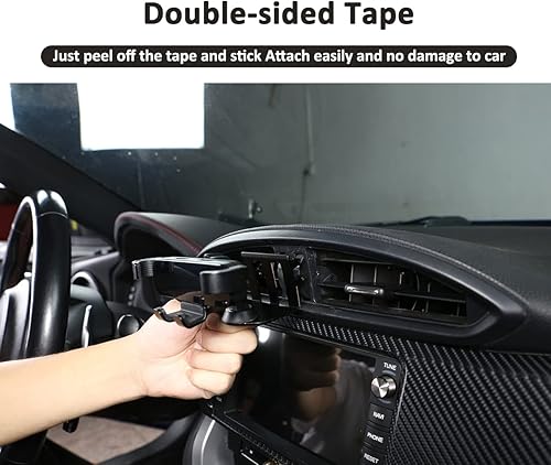 Miniatura 6 de Soporte de teléfono estabilizador antivibraciones ajustable de aleación de aluminio para Subaru BRZ Toyota 86 2013-2022 Soporte de teléfono de