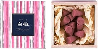 nippon kodo Kayuragi - White Peach 12 Cones, Japanese Quality Incense