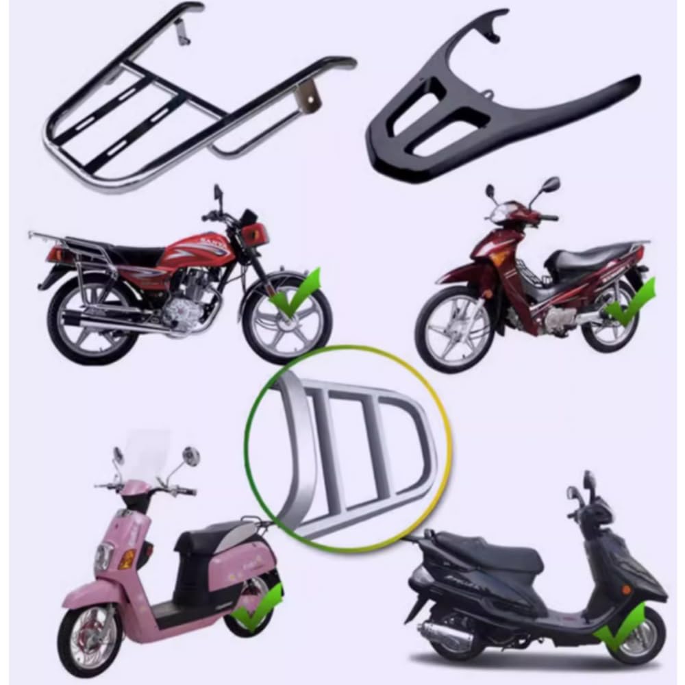 NILZA 36L Baúl De Moto Topcase Scooter Equipaje Baul para Moto, Baúl Moto Universal Maletero Moto con Cerradura Maleta Moto, Top Case Moto para Scooter (Color : Red)