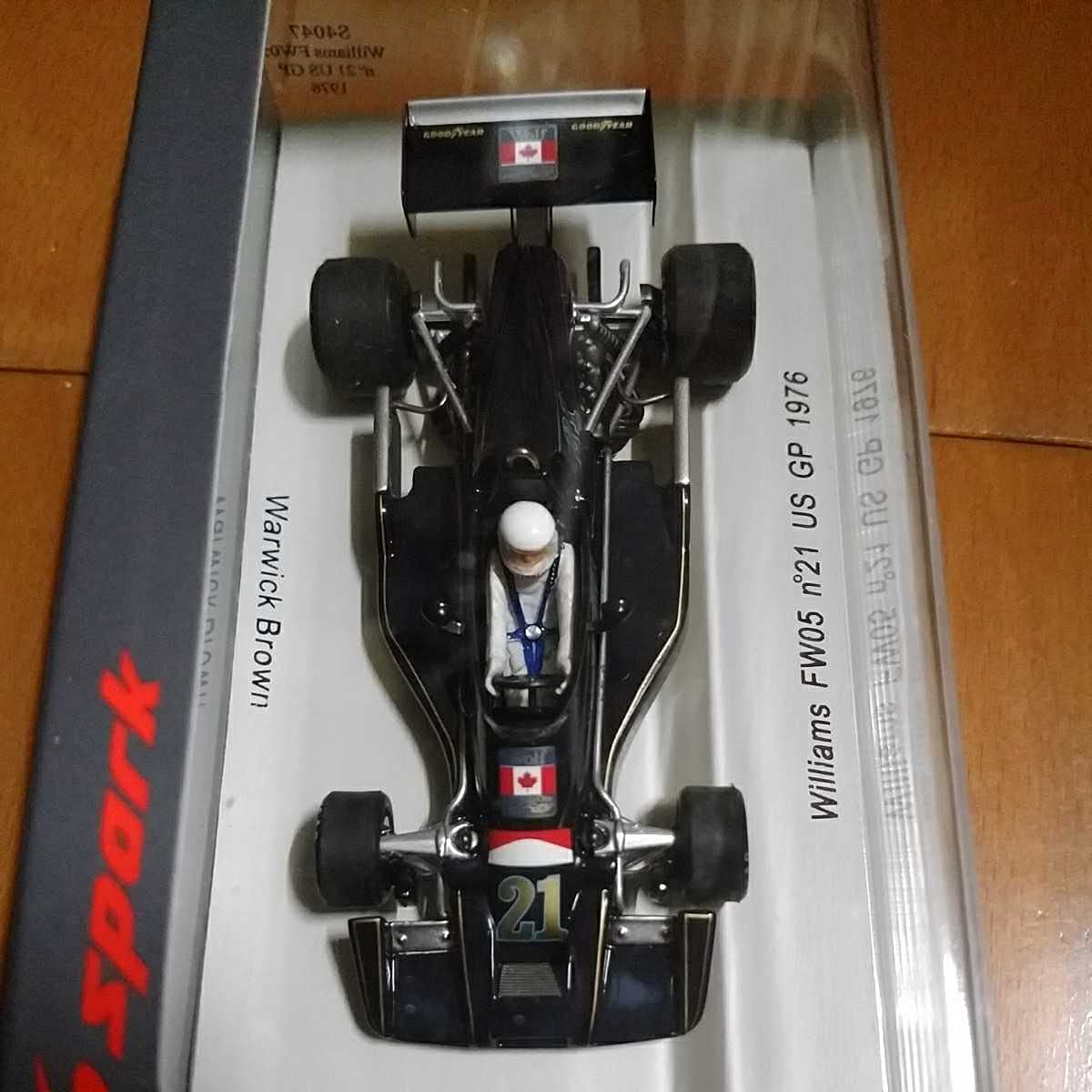 美品 スパーク 1/43 FW05 No.20 日本 GP 1976 Arturo Merzario F1