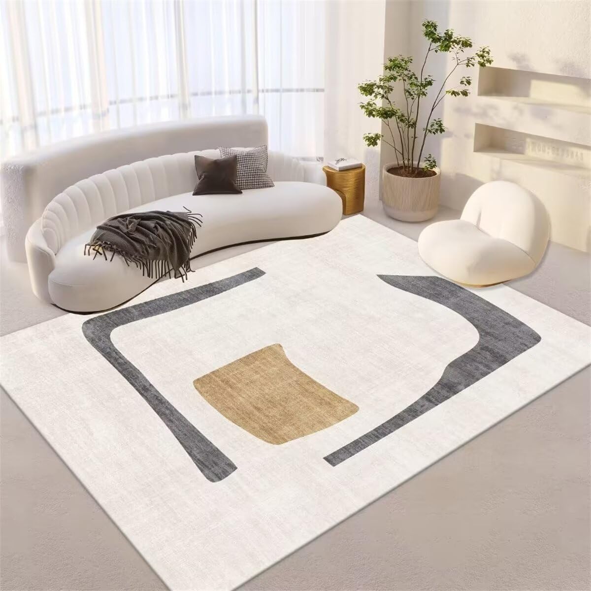 Tapis De Sol Bebe Chambre Ado Fille Tapis de Chambre Design géométrique coloré Moderne Personnalisable Chambre Bebe Meuble 80X150CM