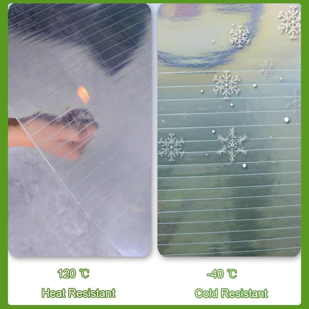 Polycarbonate Sheet Greenhouse Panels 100x200 100x500 100x1000cm Clear Roof Sheet UV Protection Rainproof Board 1.2mm Thick Walling Sheeting Easy to Bend & Cut(1x4(m)-3.3x13.1ft)