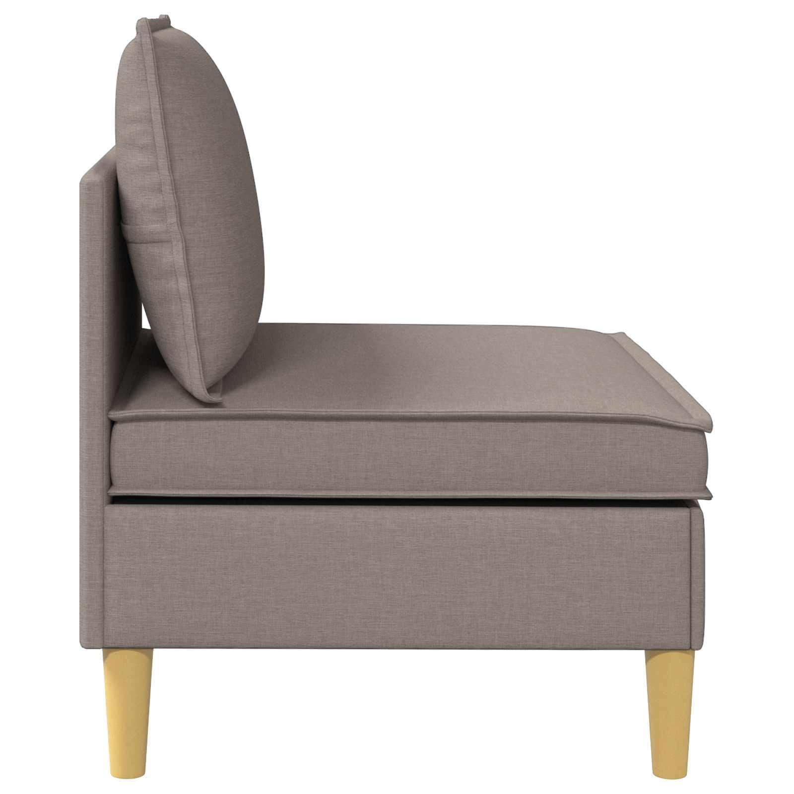 Sofa z miejscem do przechowywania, kwadratowa otomana z wyściółką z pianki i wytrzymałą ramą drewnianą, wszechstronne siedzisko z dużą półką, idealna do salonu, biura, pokoju gościnnego