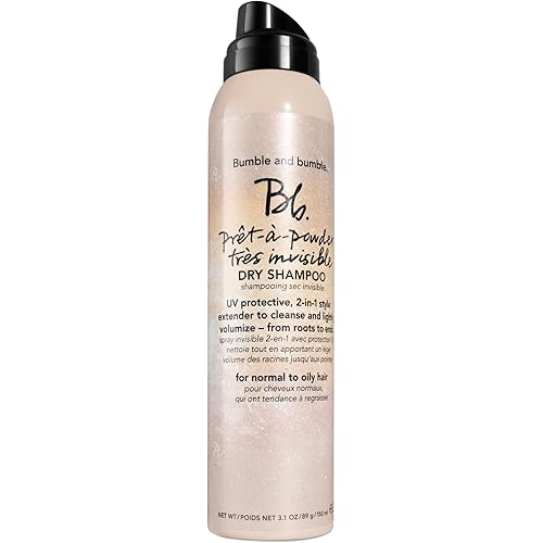 Bumble and bumble. Prêt-à-powder Très Invisible Volumizing Dry Shampoo | Volumizing, Dry-Cleansing, UV Protective + Absorbs Oil | Curly, Wavy, Straight