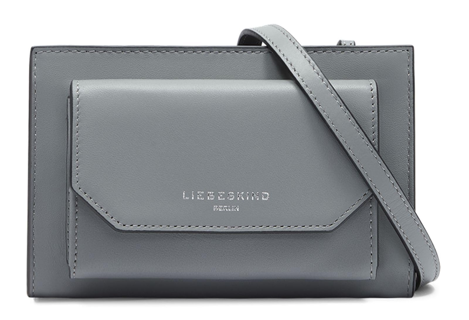 LIEBESKIND BERLIN cross body bag Lora Calf Optic Crossbody Bag Grigio gray
