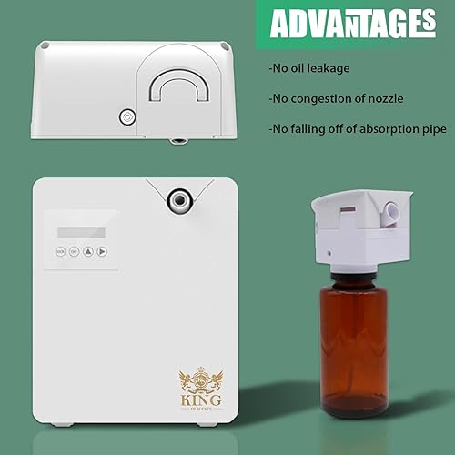 Miniatura 5 de La máquina de aire inteligente con aroma Bluetooth KING OF SCENTS es un difusor de aroma sin agua con una cubierta de 1,500 pies cuadrados y