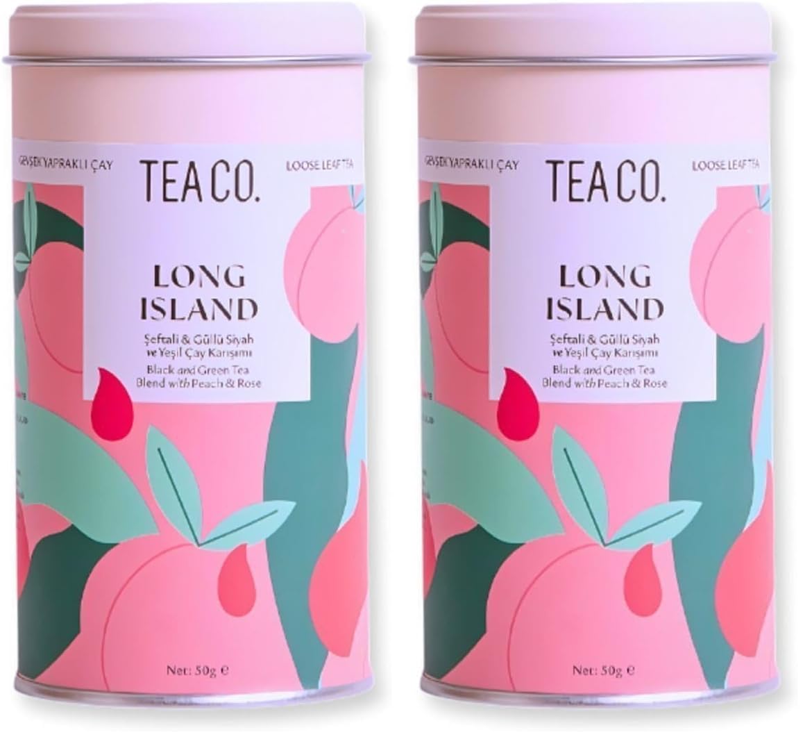 TEA CO. Long Island 50gr Teneke Kutu (2 paketi)