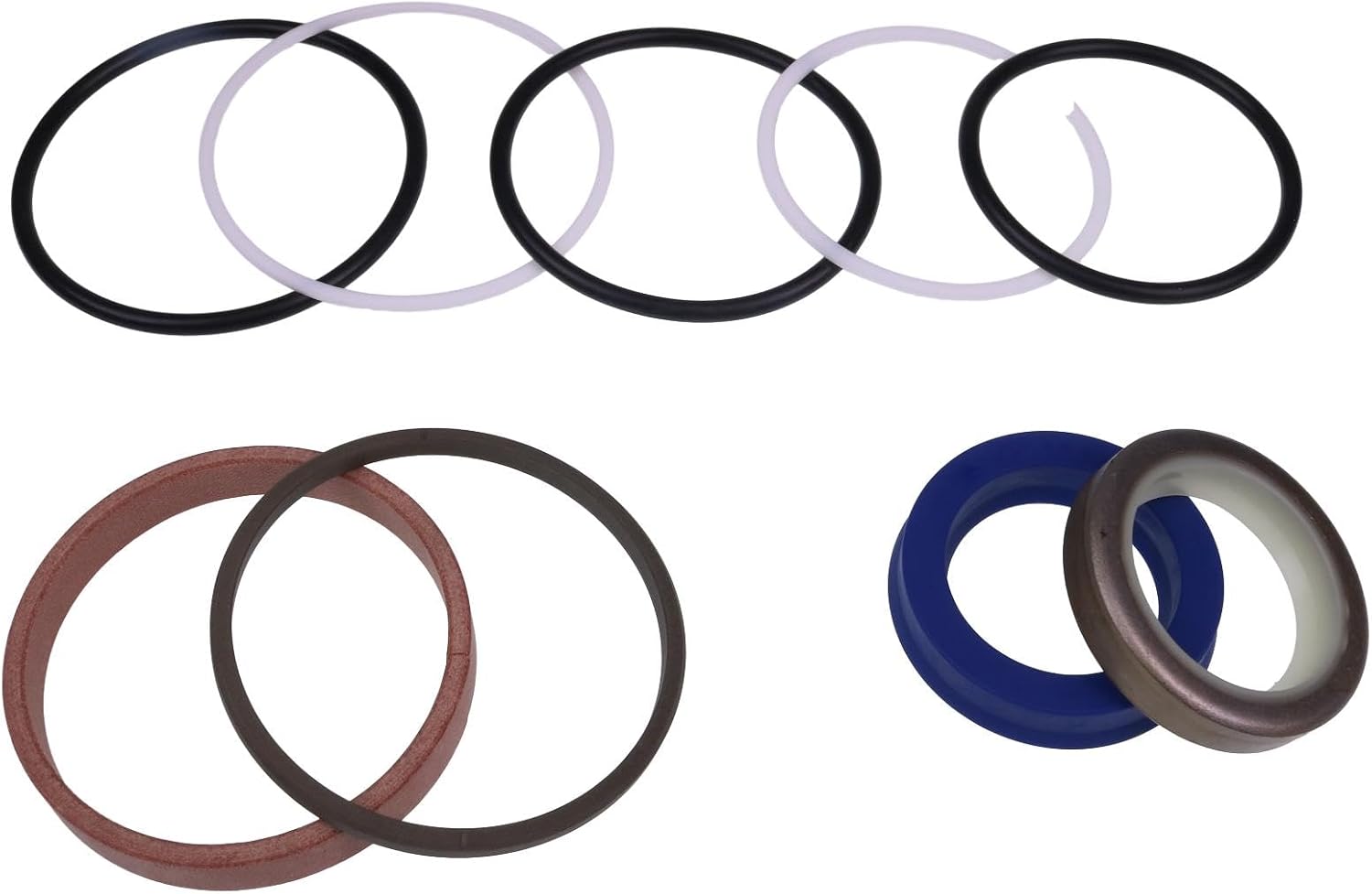 JZGRDN Seal Kit 128728A1 Compatible With Case 480 580 1830 1835 1838 1840 1845 1845B 1845