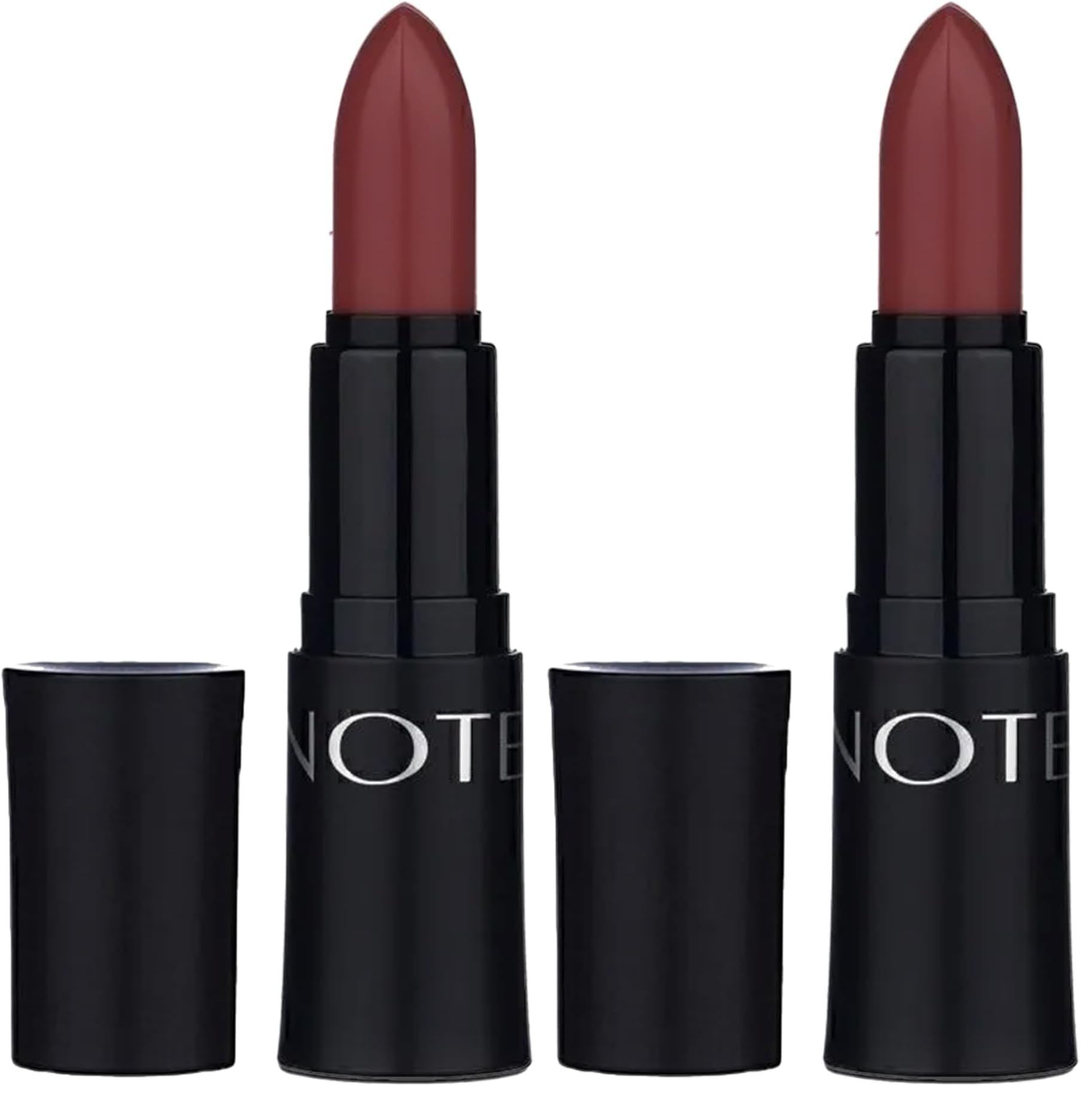 Note Mattemoist Lipstick 314 Mocha Rain Mat Bitişli Ruj, Kahverengi (2 paketi)
