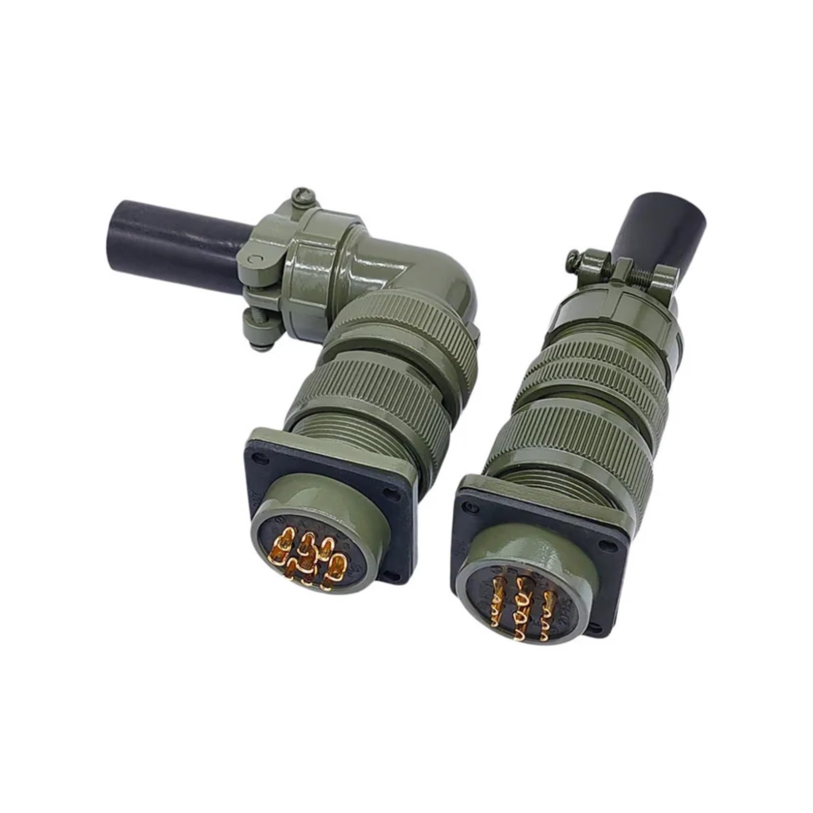 1-teiliger Spezifikationsstecker – MIL-C-Rundstecker for zuverlässige Leistung unter extremen Bedingungen(Head 3106 20-18p)