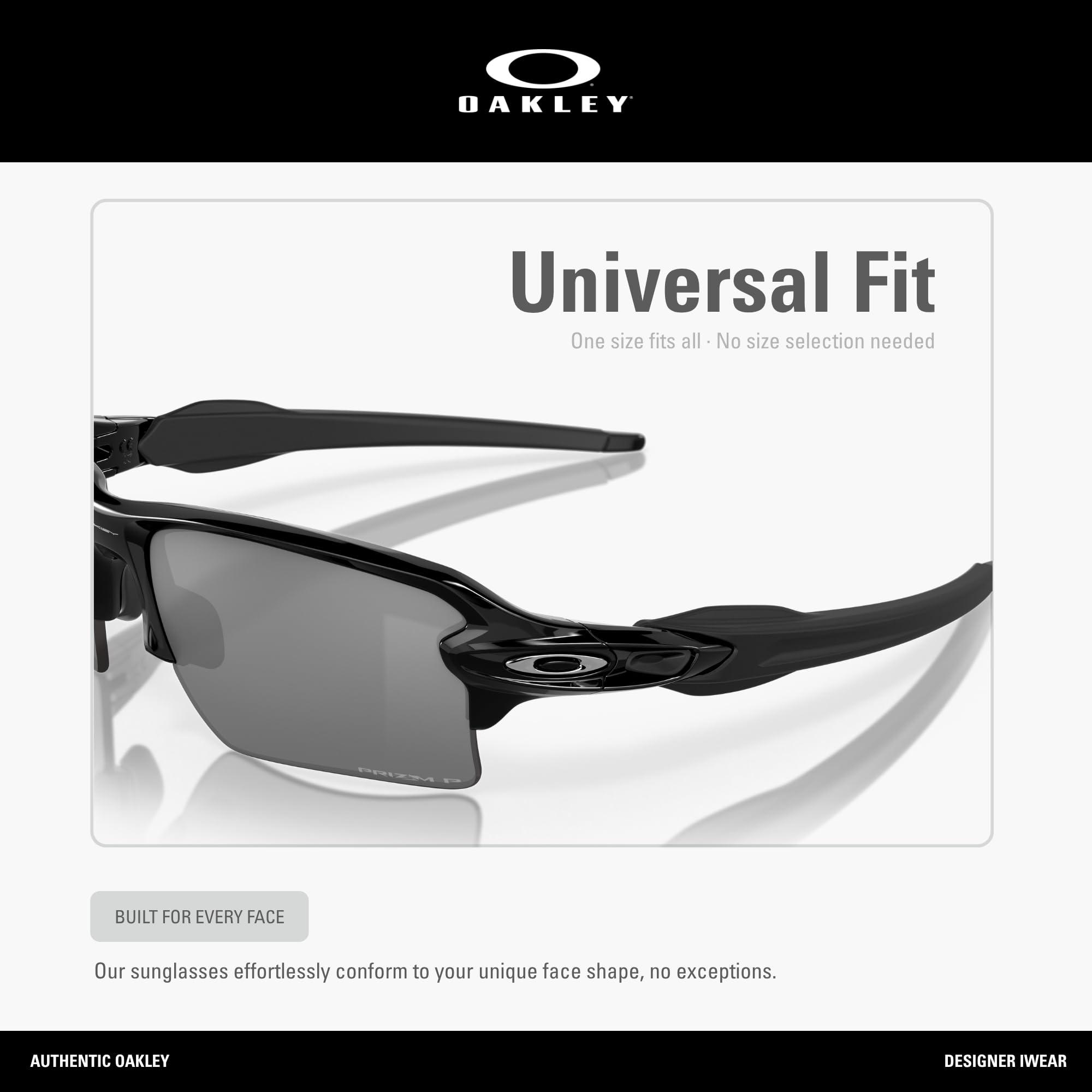 Oakley Mens 0OO9188 OO9188 Flak 2.0 XL - Occhiali da sole rettangolari