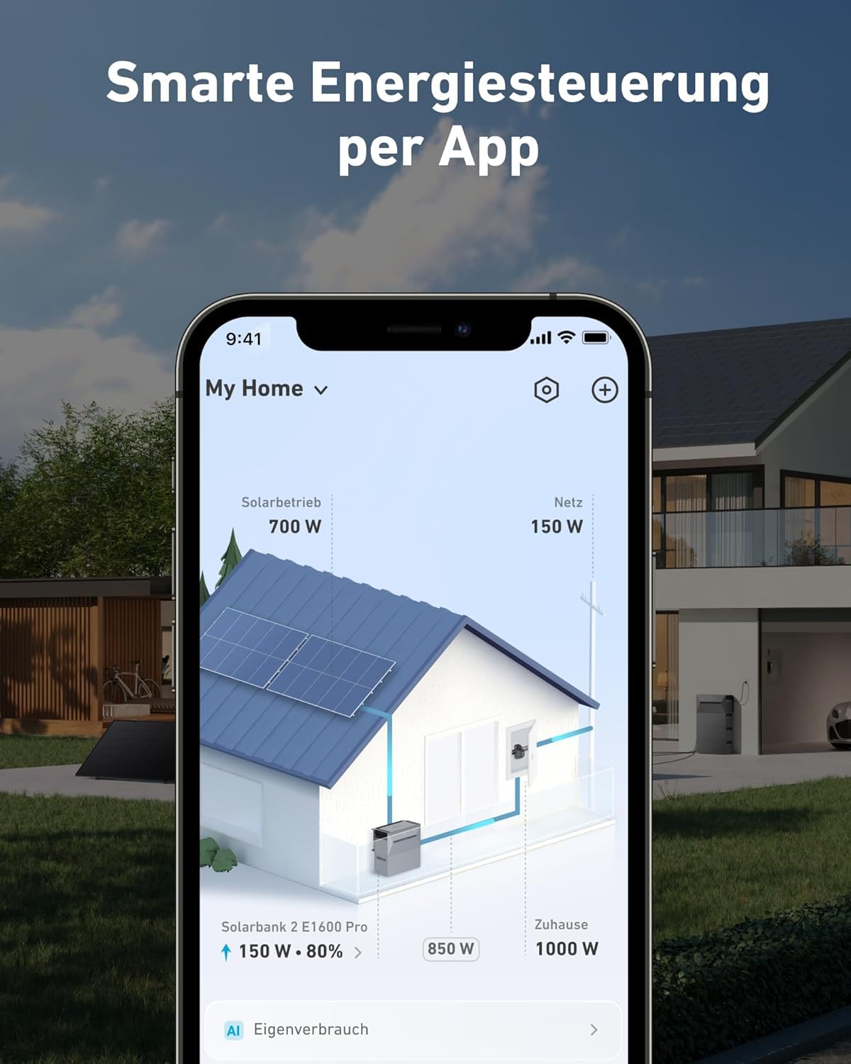 Anker SOLIX Smarter Zähler, Intelligente Energieüberwachung, Unterstiitzt WLAN, Bluetooth, RS-485, Intelligente App-Steuerung, Kompatibel mit Solarbank 2 Serie & 3 Pro, 10 Jahre Leistung