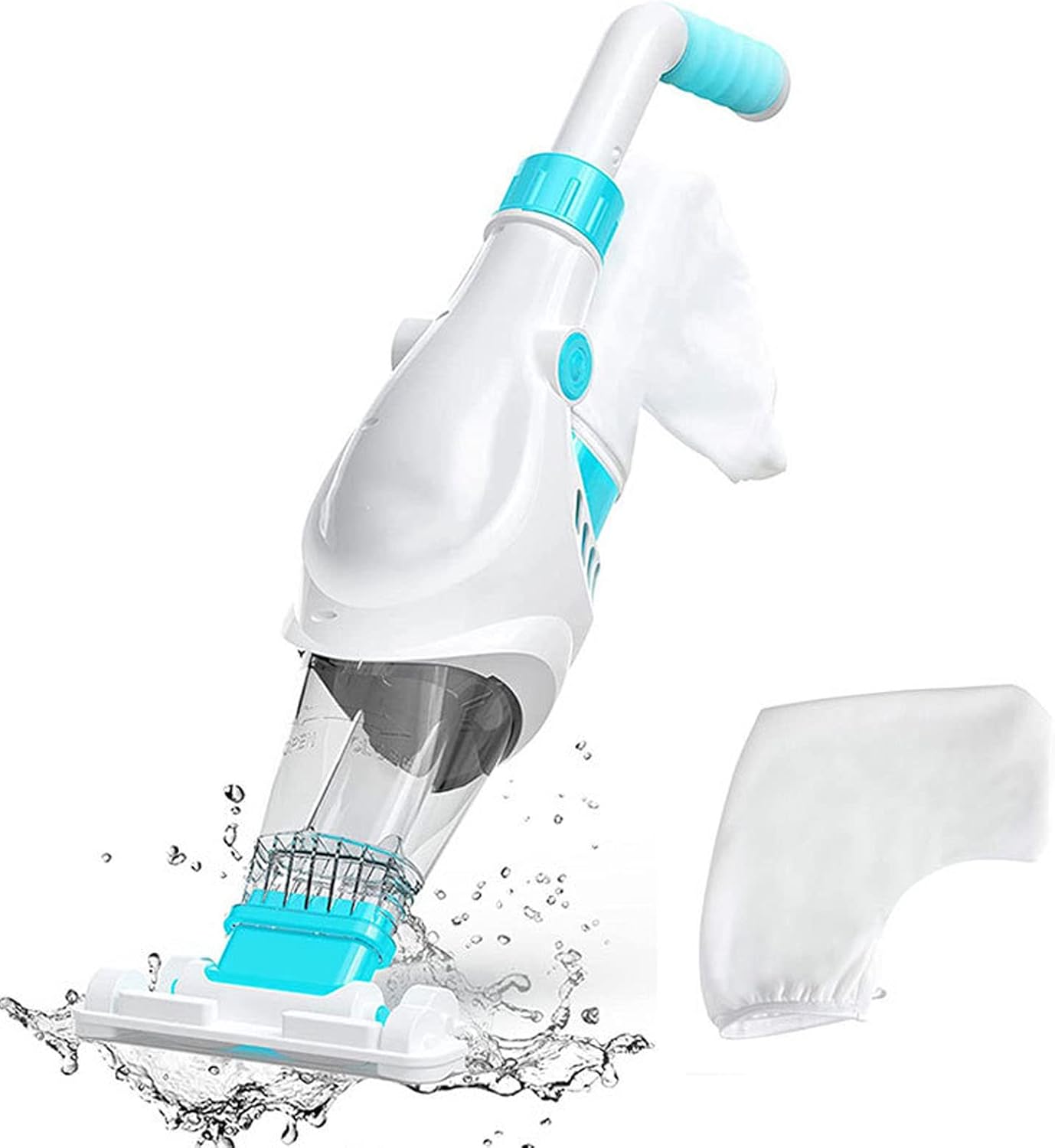 Nylon Filter Bag, Pool Vacuum Replacement Filter Bag Pool Vacuum Filter Bag Replacement for Cordless Handheld Rechargeable Pool Vacuum