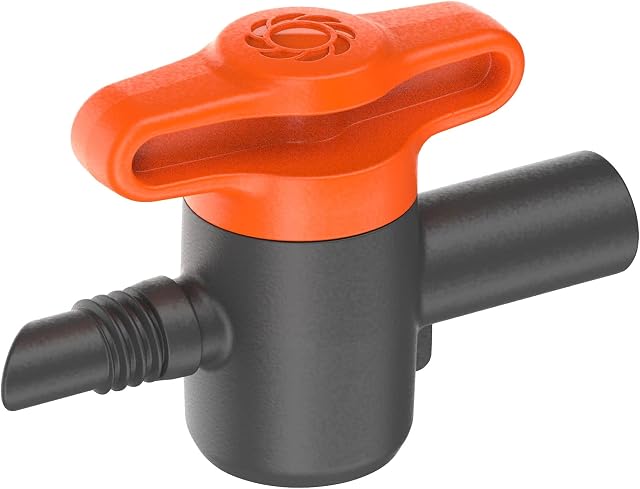 Gardena Micro-Drip-System zawór regulacyjny: Do regulacji przepływu wody na dyszach zraszających lub na rurze przedłużającej dysz zraszających, zawartość: 5 szt. (13231-20)