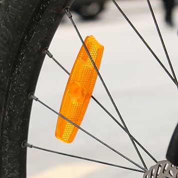 4Pcs Bikes Wheel Reflectors Spoke Foldings Bikes Reflectors Bikes Wheel Reflectors Bikes Spoke Reflectors