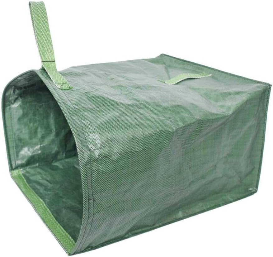 Yard Dustpan Garden Leaf Waste Bag Heavy Duty Gardening Bags Reusable Yard Waste Bags for Outdoor Garden Yard Lawn Pool,Clean up for Garden Waste Leaves,22 Inch,Green : Patio, Lawn & Garden