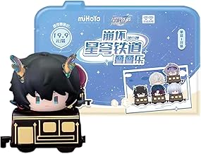 Anime Figure Blind Box, Cute Honkai Star Rail Official Mini Figure, 1.5-inch Chibi PVC Collectible Figures Gift for HSR Fans (BB-Star rail-1pc)