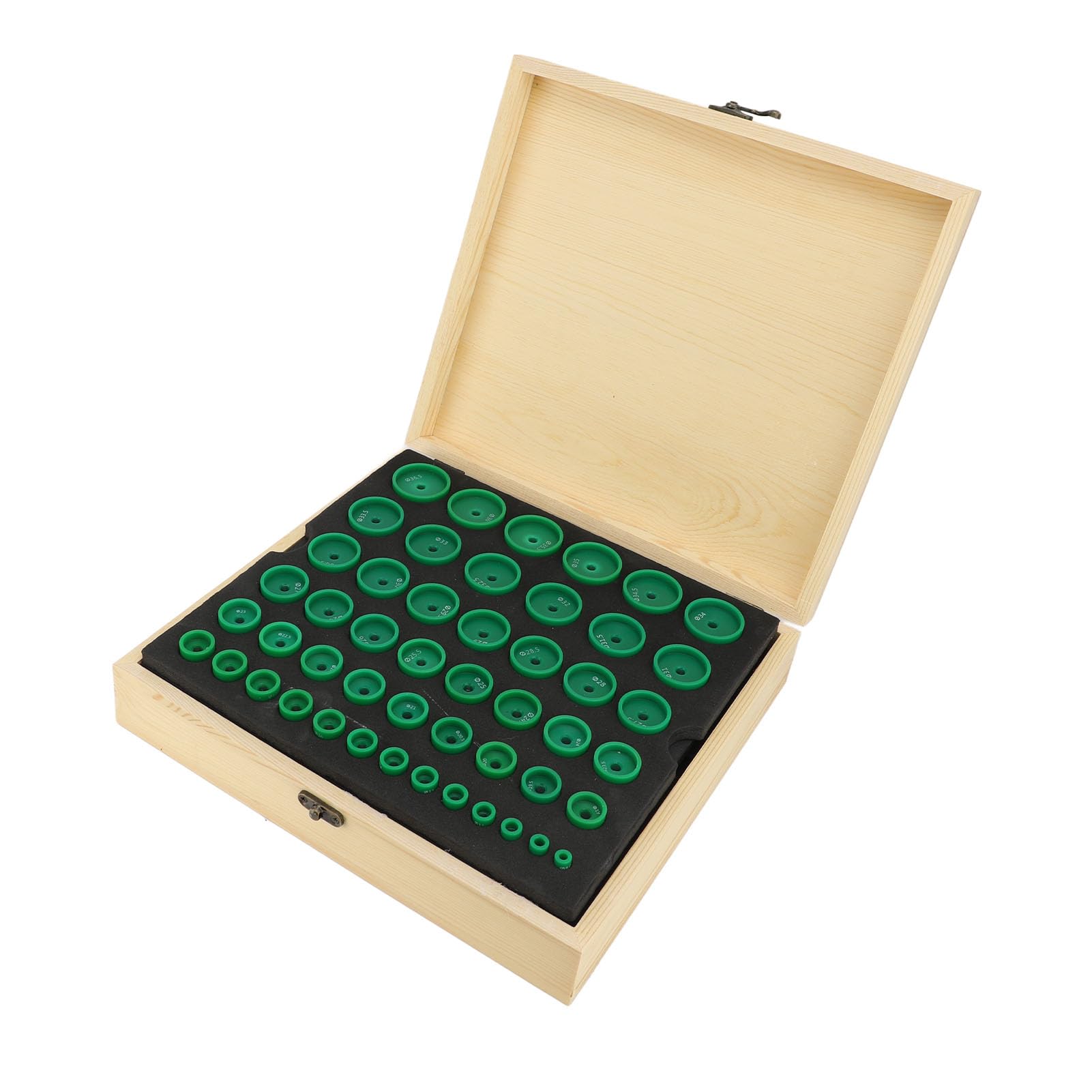 Kit di Presse per Orologi da 68 Pezzi per Laboratorio di Orologiai con Materiale POM, Funzionamento Semplice, Gamma di Dimensioni Diverse per Riparazioni di Orologi e Uso