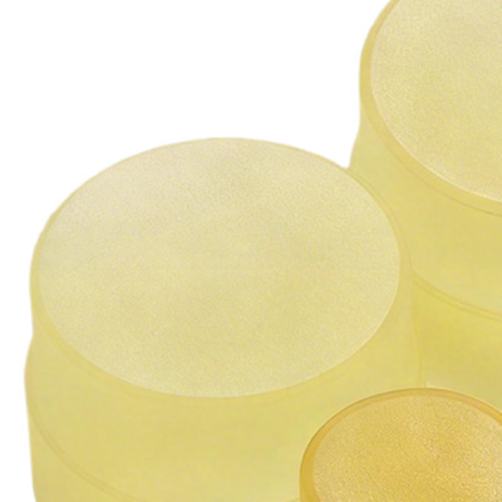 Juego de herramientas de desmontaje de lentes de goma, 7 piezas, para reparación de cámaras, 37 mm - 86 mm, varios tamaños de objetivo, color amarillo