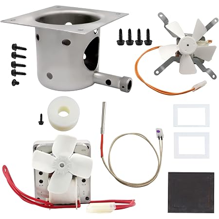 Ventola Di Induzione Per Barbecue A Pellet - Compatibile Traeger, Pit Boss, Camp Chef, 120V 60Hz
