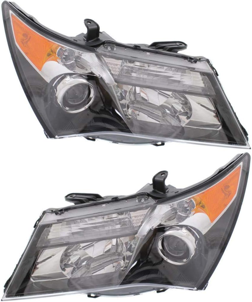 For Acura MDX Headlight Assembly 2010 2011 2013 Pair Driver and Passenger With Advance Package. Elite Model HID Type AC2518117 + AC2519117