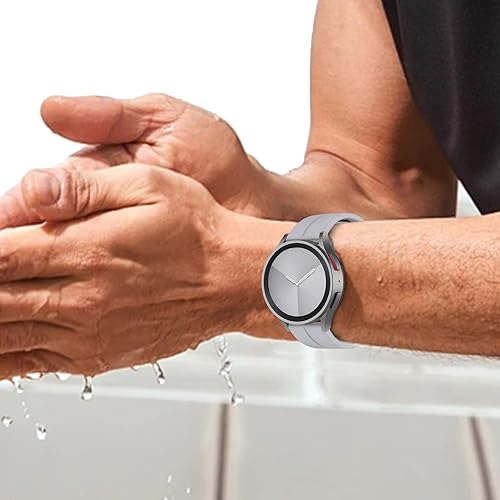 Miniatura 5 de kytuwy Correa de reloj magnética de 0.78 pulgadas y 0.86 pulgadas, correa de reloj de liberación rápida con hebilla plegable, correa de reloj