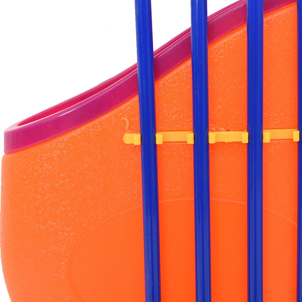 Set di tiro con l'arco per bambini in ABS con arco da 76 cm, 4 frecce con punta a ventosa e porta frecce, ideale come giocattolo sportivo per esterni, giardino, gioco di movimento, abilità