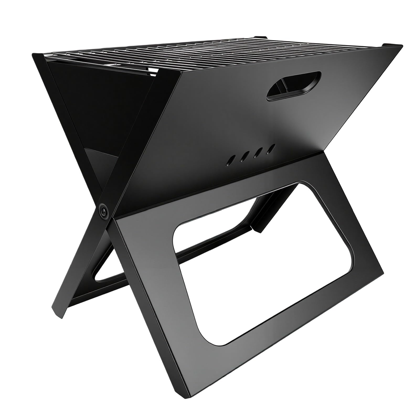 Keenso Barbecue a Carbone Portatile, 17.3 X 11.4 Pollici Pieghevole a