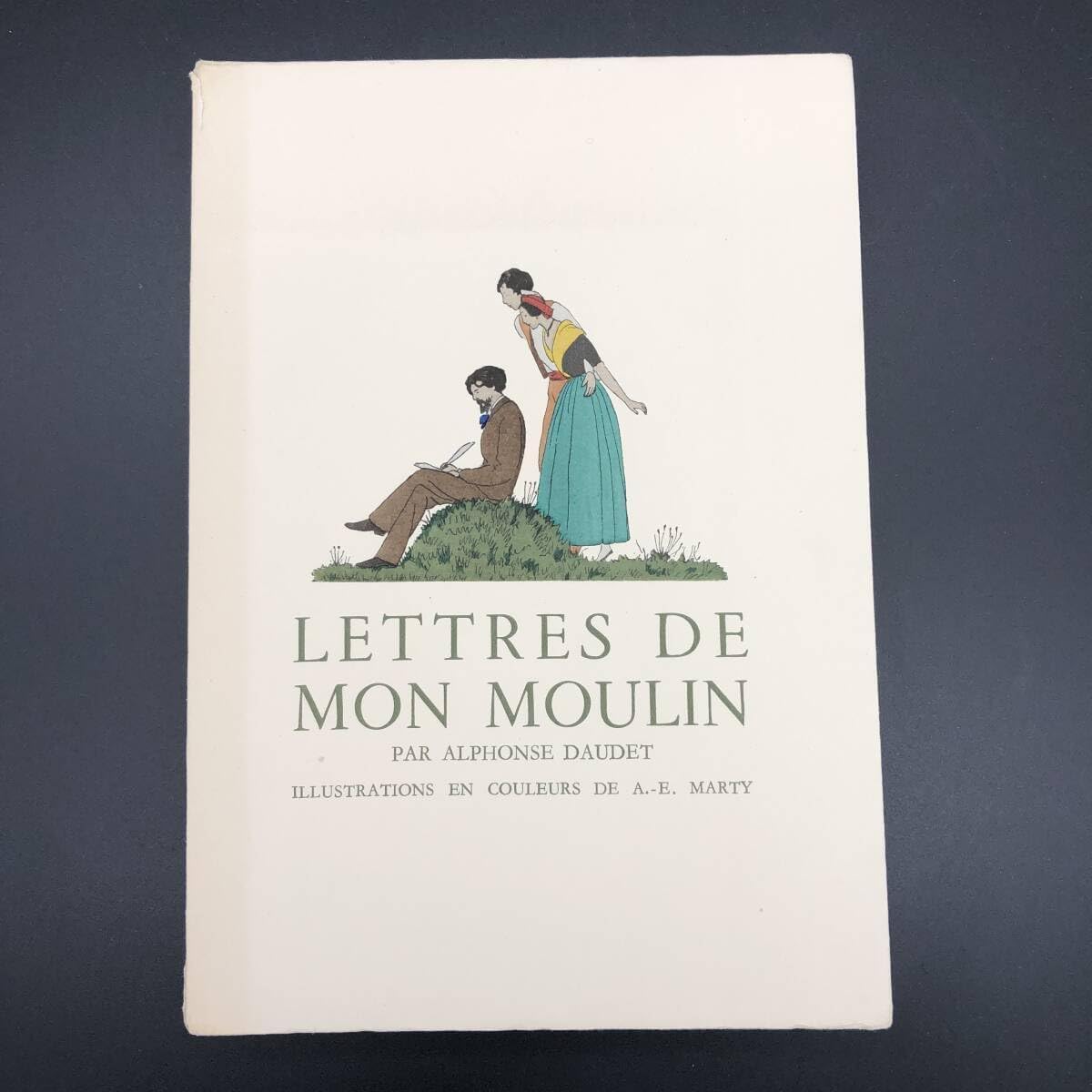 A.E マルティ 挿絵本『 風車小屋だより (画: A.E.Mar) 』 アールデコ
