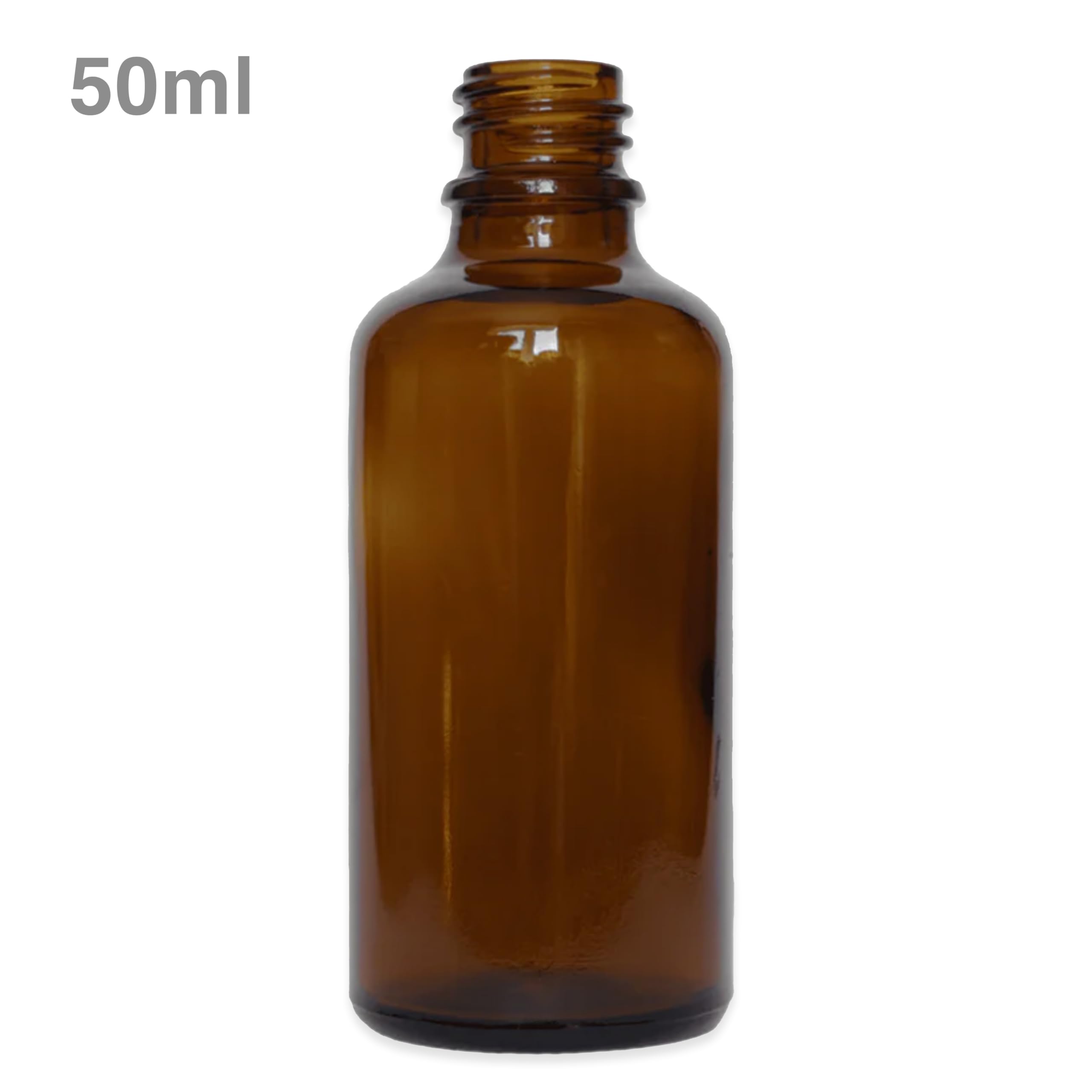 Braunglas-Tropfflaschen mit manipulationssicheren Pipettendeckeln, 50 ml, erhältlich in Packungen mit 5, 10 oder 20 Stück (20 Stück)
