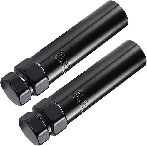 Llave de tuerca pequeña de 6 estrías para llave de repuesto para llave de repuesto para tuercas de llanta de 12 x 1.5, 12 x 1.25, tuercas de 12